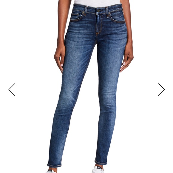 rag & bone Denim - RAG & BONE Cate Mid Rise Skinny Jeans